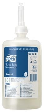 Tork zeep spray, niet-geparfumeerd, flacon van 1 liter