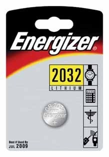 Energizer knopcellen Lithium Electronics CR2032, 2 stuks