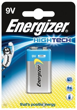 Batterijen HighTech 9 V,1 stuk
