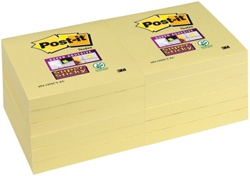 Super Sticky Notes ft 76 x 76 mm