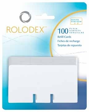 Rolodex Fiches voor Rolodex