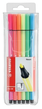 Stabilo viltstift Pen 68 Neon