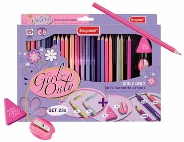 Bruynzeel Kleurenset Girlz Only