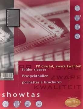 Multo geperforeerde showtas ft A5, 17-gaatsperforatie, 140 micron, glashelder PAK10