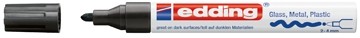 Edding glanslakmarker e-750 CR zwart