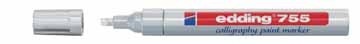 Edding Calligraphy Paint Marker e-755 zilver