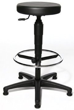 Topstar Kruk Tec 70 met verchroomde voetring en steldoppen