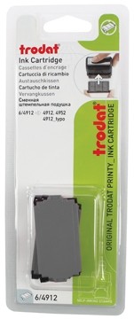 Trodat vervangkussen zwart, voor stempel 4912