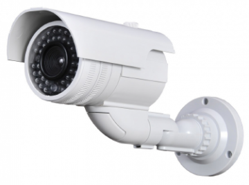 Fake CCTV security camera wit