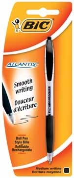 Bic balpen Atlantis zwart