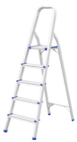 5 staps ladder pavo 150kg 150cm