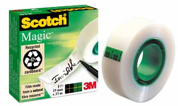 Scotch ® plakband Magic Tape ft 25 mm x 66 m