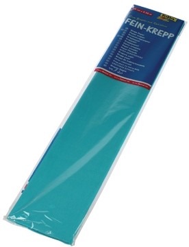 Folia crêpepapier helblauw