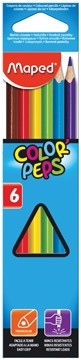 Maped kleurpotlood Color'Peps 6 potloden