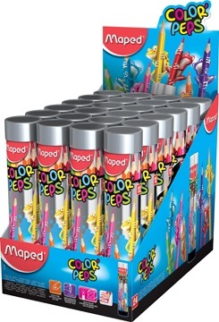 Maped kleurpotlood Color'Peps tube met 12 stuks