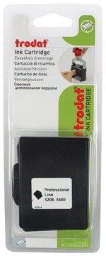 Trodat vervangkussen zwart, voor stempel 4208/5208