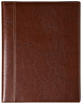 Brepols schrijfmap Palermo bruin