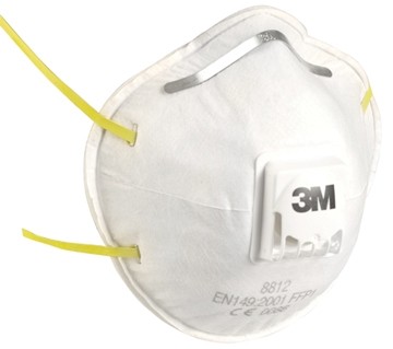 3M fijstofmasker met ventiltatie