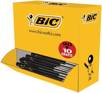 Bic balpen M10 Clic Value Pack zwart