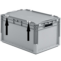 EURO-lichtgewicht dekselfixeerklemmen Pak10