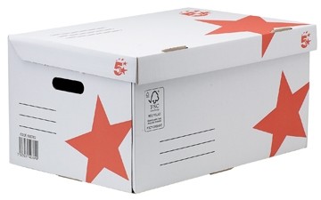 5 Star Flip Top containerdoos
