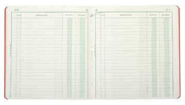 Exacompta Ontvangsten en Uitgaven Franstalig