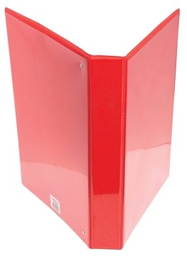 5 Star Personaliseerbare ringmapA4 4 D-ringen, transparante insteektas op voorzijde, rug en achterzijde