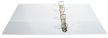 5 STAR,personaliseerbare ringmap, A4, 4 D-ringen, rug van 7,8 cm, wit