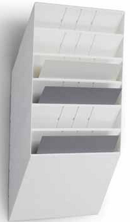 Durable sorteerrek Flexiboxx 6 Landscape wit