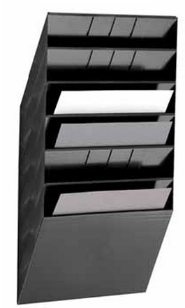 Durable sorteerrek Flexiboxx 6 Landscape zwart