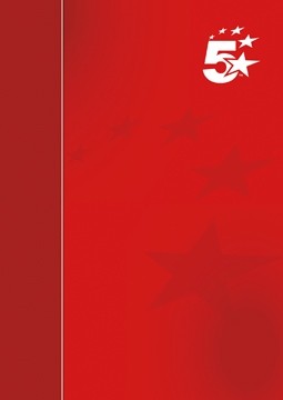 5 Star business spiraalblok, ft A4+, 160 bladzijden, 90 gram