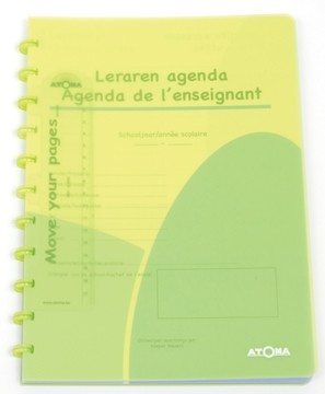 ATOMA LERARENAGENDA A4 (eindeloos, zonder jaartal)