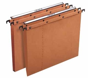 L'Oblique hangmappen voor laden AZO tussenafstand 330 mm (A4), V-bodem, oranje