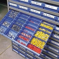 Beschrijvingsetiket RKE 629 voor stellingbak RK 629-01/ 629-02