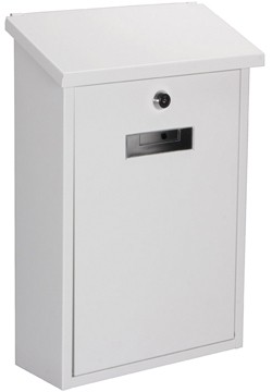 Toolland Rio brievenbus wit