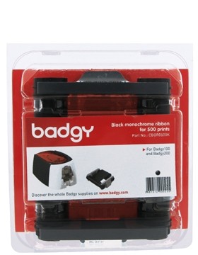 Lint zwart (500 prints) voor Badgy 100 & Badgy 200