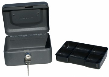 Geldkistjes 15 cm Grijs