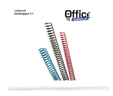 ColorCoil Bindruggen, 8 mm Pak100 (keuze div kleuren)