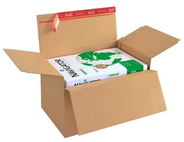 Colompac instant doos A4 305 x 288 x 70-160 mm bruin