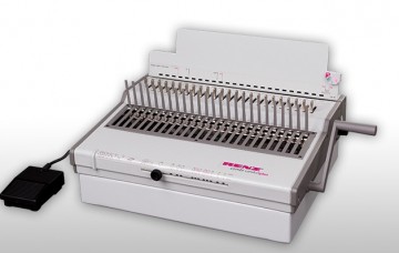 RENZ Combi comfort Plus; elektrische Inbindmachine  voor plastic bindruggen