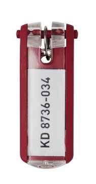 Durable sleutelhangers Key Clip rood