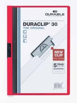 Durable klemmap Duraclip Original 30 rood PAK25