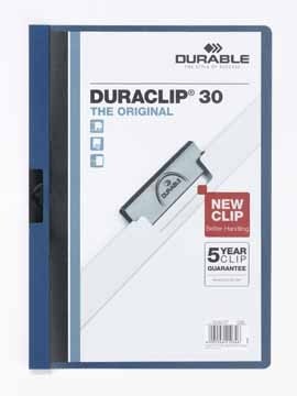 Durable klemmap Duraclip Original 30 donkerblauw PAK25