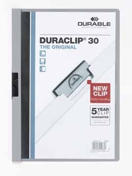 Durable klemmap Duraclip Original 30 grijs PAK25