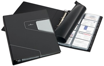 Durable Visitekaartenmap Visifix ® Pro ft 255 x 315 mm, voor 400 visitekaarten