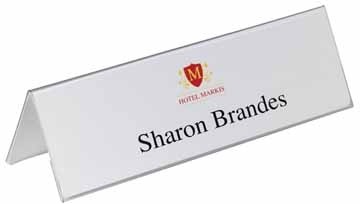 Durable tafelnaambord ft 105 X 297 mm