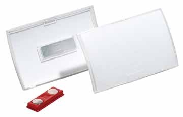 Durable badge met magneet Click Fold ft 54 x 90 mm PAK10
