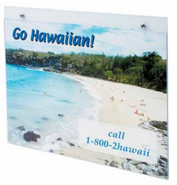 Deflecto muurfolderhouder landscape, ft 29,7 x 23,4 cm