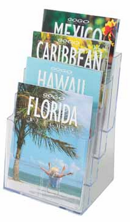 Deflecto folderhouder (voor 4 folders)