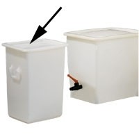 Deksels voor grote opslagbakken (125, 210, 400, 650 liter)